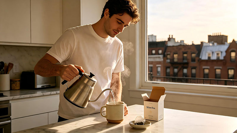 Morning tea ritual