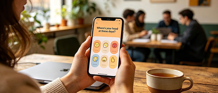 AI quiz on iPhone